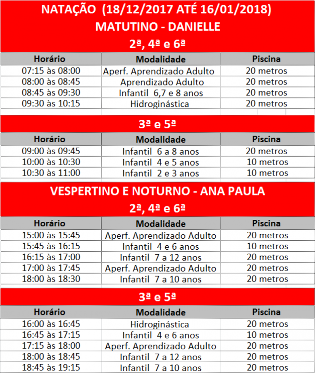 FERIAS NATA